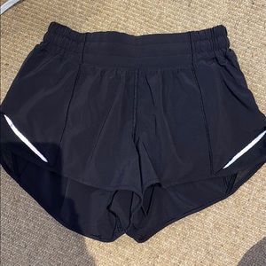 Black lululemon shorts